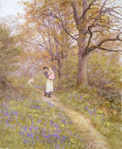Bluebells by Helen Allingham