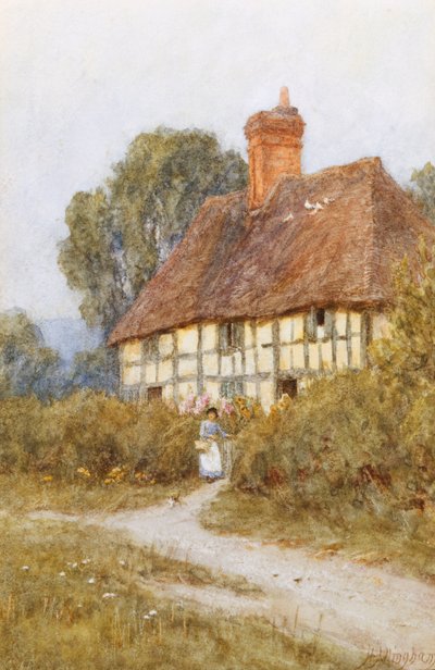 Going Shopping by Helen Allingham