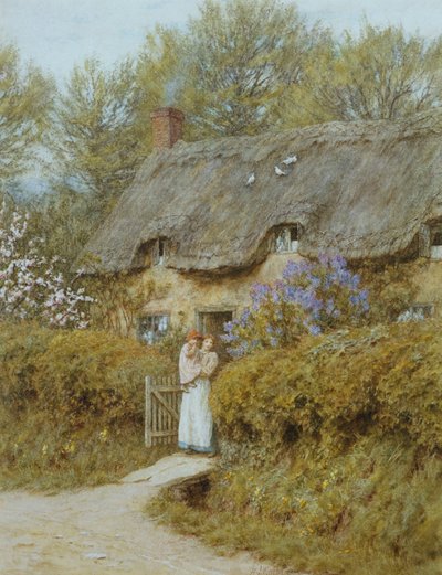 Near Freshwater, Isle of Wight by Helen Allingham