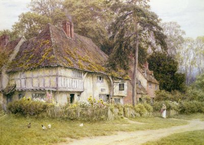 Six Bells, Hollingbourne, Kent by Helen Allingham