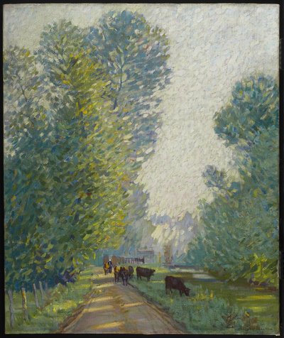 Landscape with Cows by Helen Galloway McNicholl