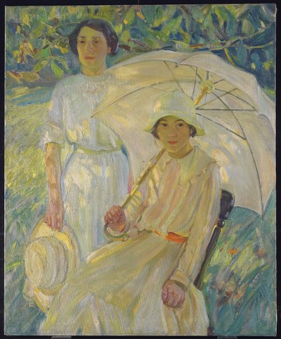 White Sunshade #2 by Helen Galloway McNicholl