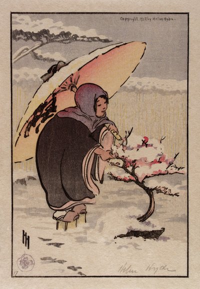 Little Pink Plum by Helen Hyde