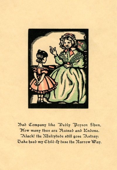 A Wood Engraving by Helen Press by Helen Press