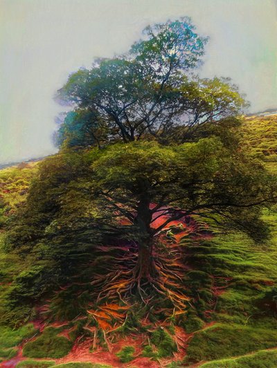 Connected Above As Below by Helen White