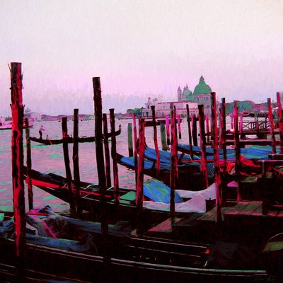 Venetian Sunset by Helen White