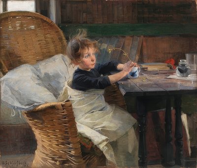 The Convalescent. 1888 by Helene Schjerfbeck