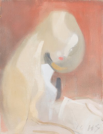 Girl with Blonde Hair. 1916 by Helene Schjerfbeck