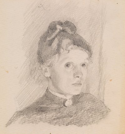Self-Portrait by Helene Schjerfbeck