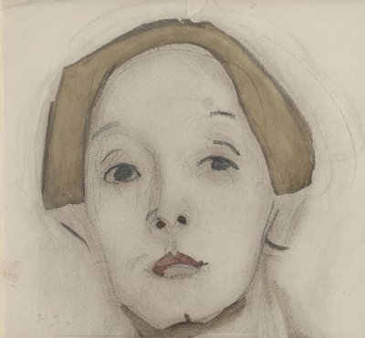Self-Portrait, 1915 by Helene Schjerfbeck