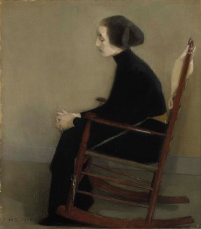 The Seamstress by Helene Schjerfbeck