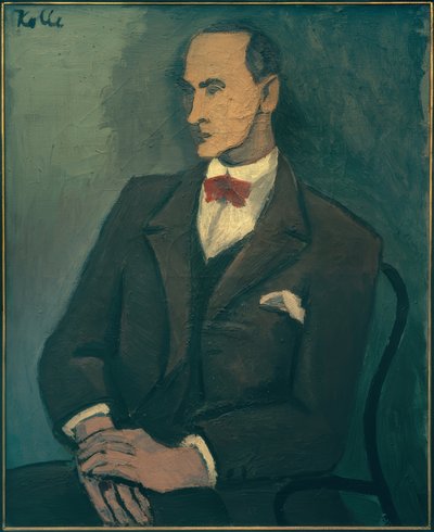 Portrait of Wilhelm Uhde by Helmut Kolle