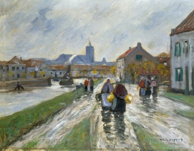 Canal in Holland by Helmuth Liesegang