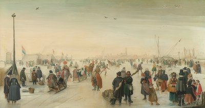 Winter Pleasures Outside the City by Hendrick Avercamp