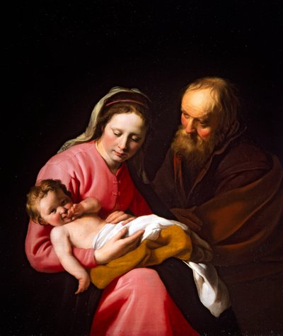 The Holy Family by Hendrick Bloemaert