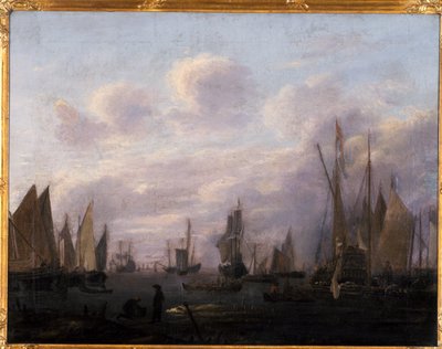 Port Entrance by Hendrick Dubbels