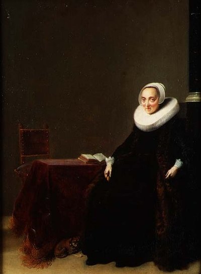 Portrait of a Woman by Hendrick Gerritsz Pot