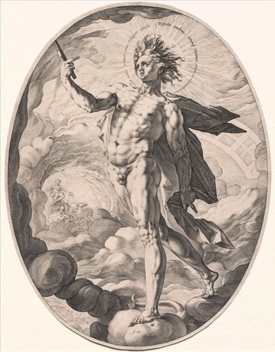 Apollo by Hendrick Goltzius