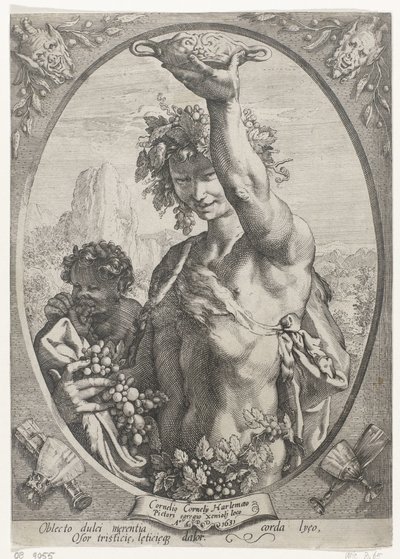 Bacchus by Hendrick Goltzius