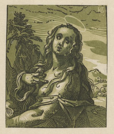 The Penitent Mary Magdalene by Hendrick Goltzius