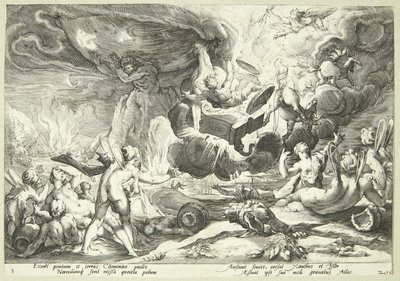 The Fall of Phaeton by Hendrick Goltzius