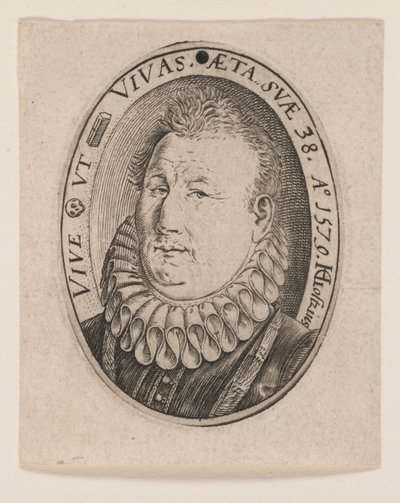 Gerit Jansz. van Schooten by Hendrick Goltzius