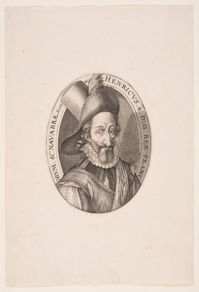 Henry IV, King of France by Hendrick Goltzius