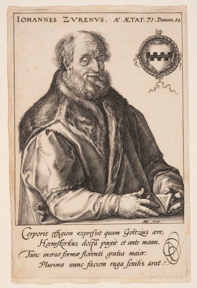 Jan van Zuren, Burgomaster of Haarlem by Hendrick Goltzius