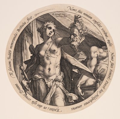 Judith with the Head of Holofernes by Hendrick Goltzius
