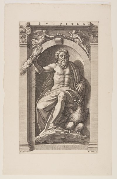 Jupiter, from Eight Pagan Gods by Hendrick Goltzius