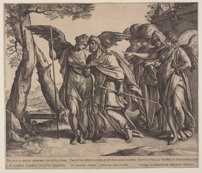 Lot and His Daughters by Hendrick Goltzius