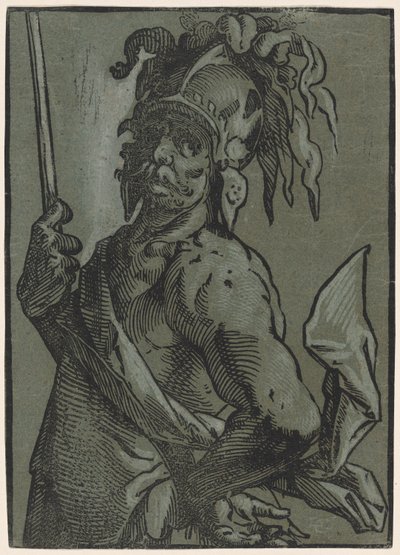 Mars by Hendrick Goltzius