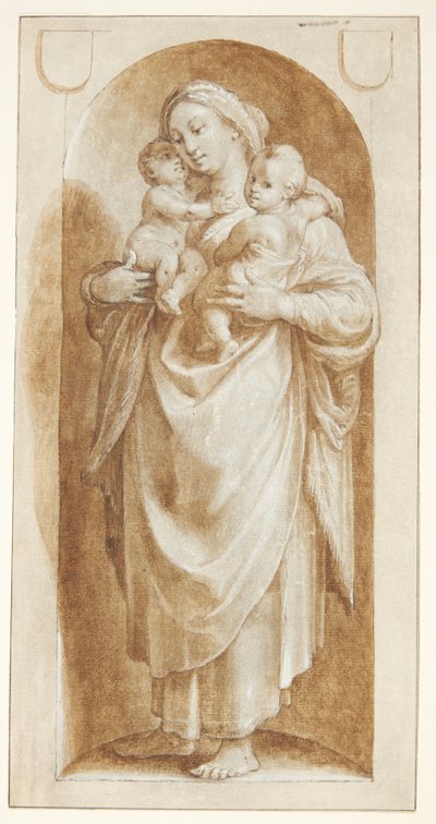Charity by Hendrick Goltzius