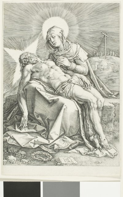 Pietà by Hendrick Goltzius