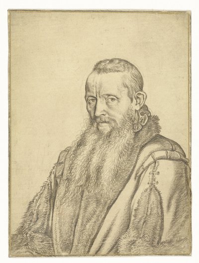 Portrait of a Theologian by Hendrick Goltzius