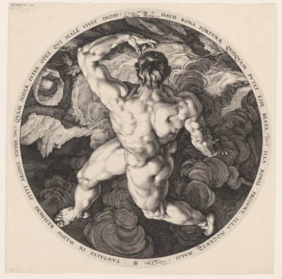 Tantalus by Hendrick Goltzius