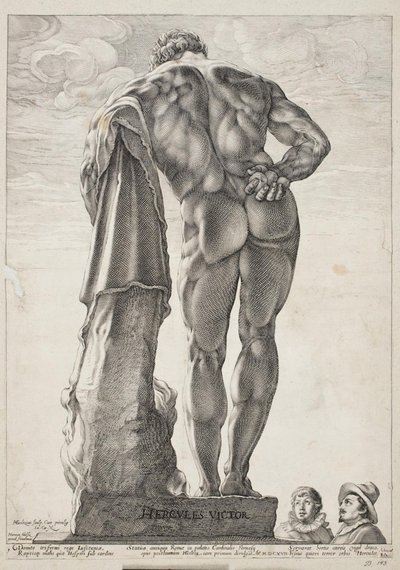 The Farnese Hercules by Hendrick Goltzius