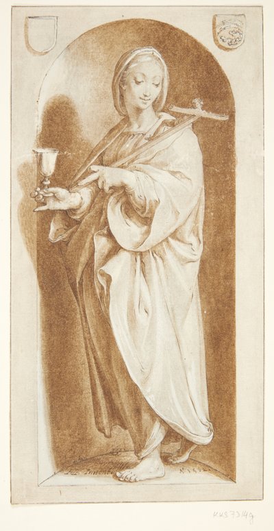 Faith by Hendrick Goltzius