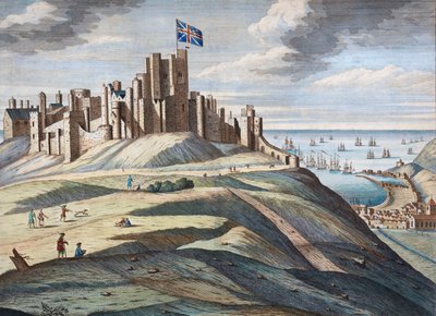 Dover Castle in the Early 18th Century by Hendrick Hulsberg