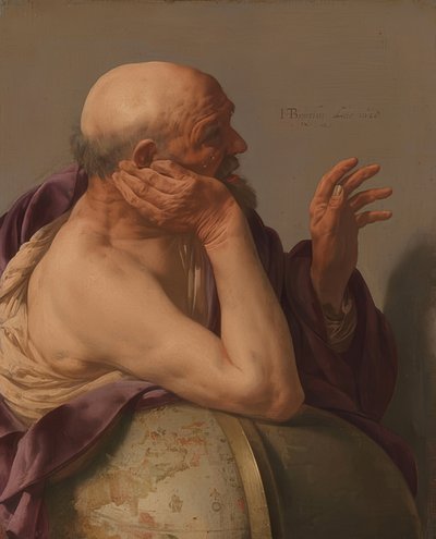 Heraclitus. 1628 by Hendrick ter Brugghen