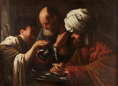 Pilate Washing His Hands, c.1615-1628 by Hendrick ter Brugghen