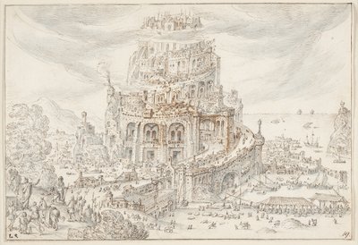 Tower of Babel by Hendrick van Cleve III