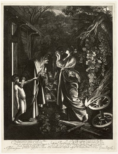 The Mocking of Ceres by Hendrick von Goudt