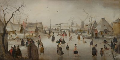 Ice Sports by Hendrik Avercamp