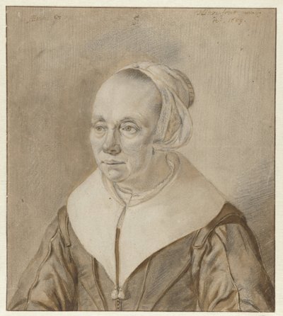 Portrait of a 63-Year-Old Woman by Hendrik Bary