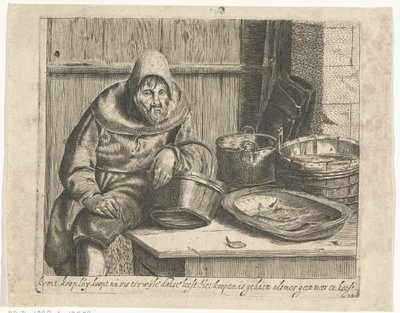 Fish Seller by Hendrik Bary