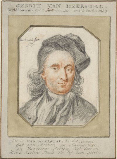 Portrait of Gerrit van Heerstal by Hendrik Budde