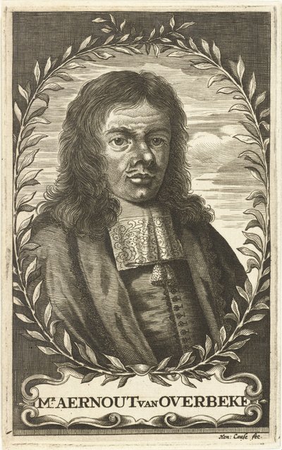 Portrait of Aernout van Overbeke by Hendrik Causé