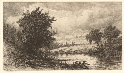 Bucolic Pond by Hendrik Dirk Kruseman van Elten