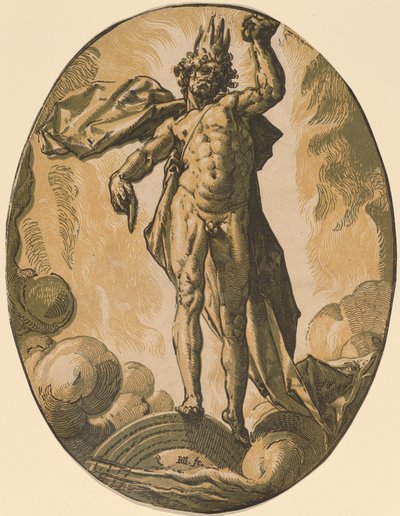 Aether by Hendrik Goltzius